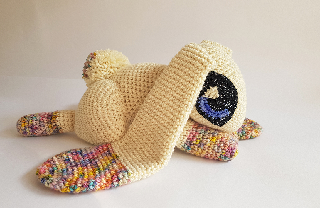 Jupiter The Rabbit | weighted merino therapy toy by Projectarian