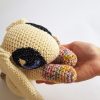 Jupiter The Rabbit | CROCHET PATTERN. Weighted merino therapy toy by Projectarian