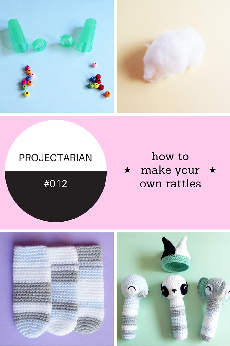 How to make rattles for inserting in soft toys and amigurumi