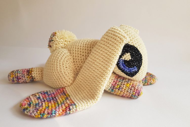 Jupiter The Rabbit | weighted merino therapy toy by Projectarian