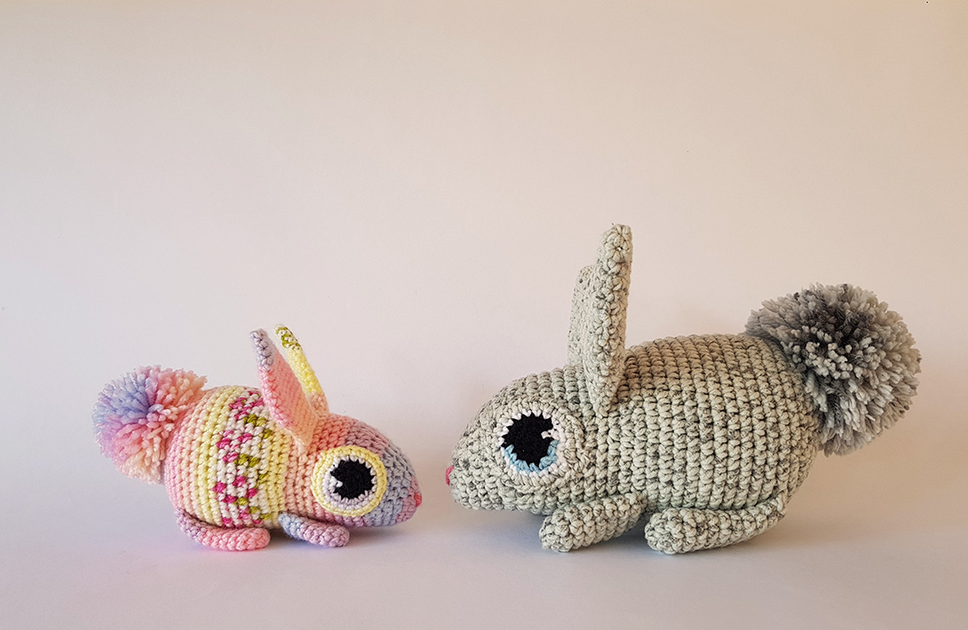 Mars the Bunny | No sew crochet pattern by Projectarian